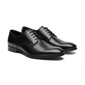 🔥 STEVE MADDEN Classic Black Leather Men's Dress Shoes